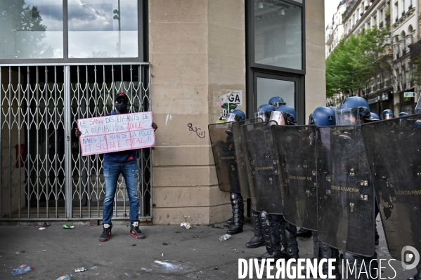 Manifestation contre le racisme et les violences policières