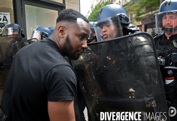 Manifestation contre le racisme et les violences policières