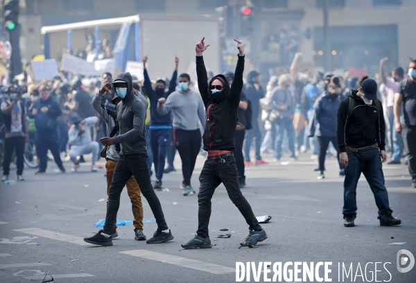 Manifestation contre le racisme et les violences policières