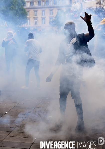 Manifestation contre le racisme et les violences policières