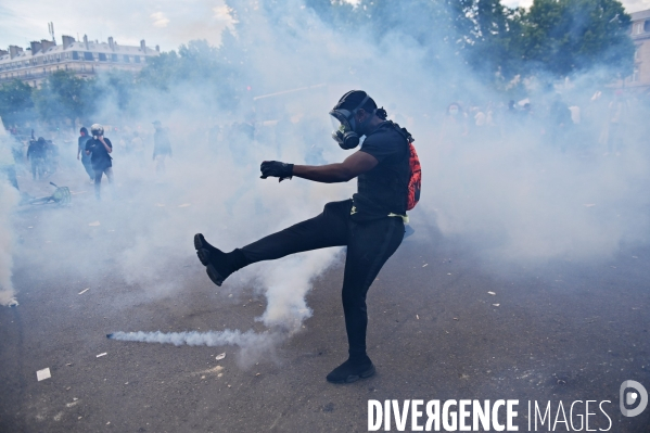 Manifestation contre le racisme et les violences policières