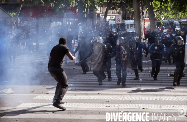 Manifestation contre le racisme et les violences policières