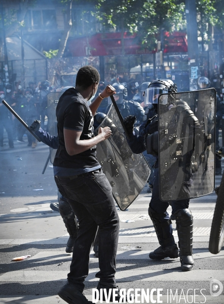 Manifestation contre le racisme et les violences policières