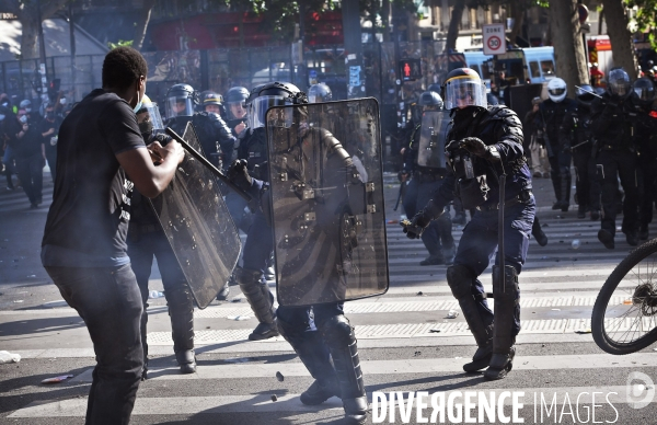 Manifestation contre le racisme et les violences policières