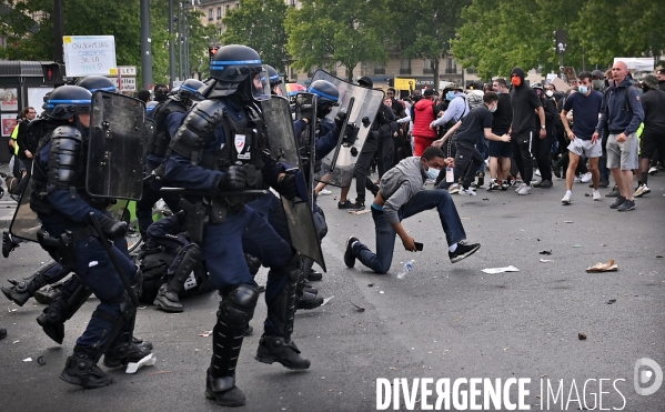 Manifestation contre le racisme et les violences policières