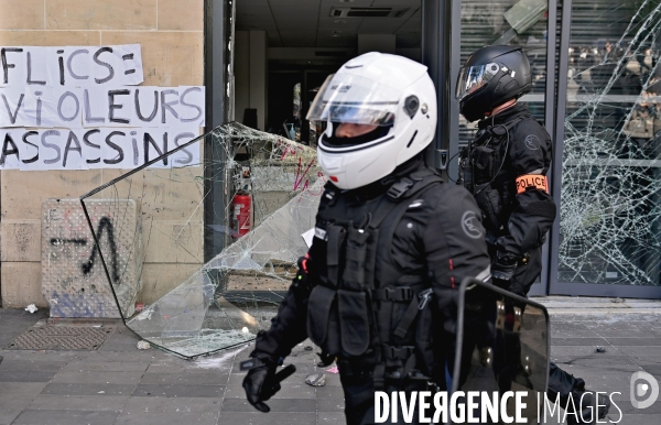 Manifestation contre le racisme et les violences policières