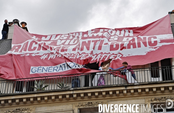 Manifestation contre le racisme et les violences policières