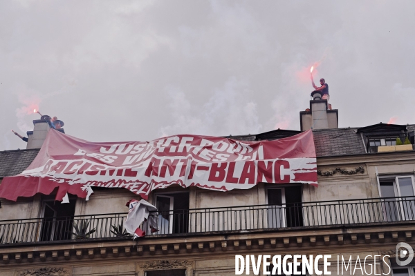 Manifestation contre le racisme et les violences policières