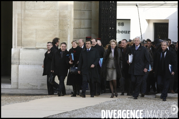 1er conseil des ministres de l annee 2009