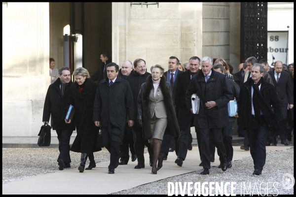 1er conseil des ministres de l annee 2009