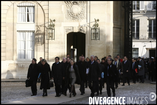 1er conseil des ministres de l annee 2009