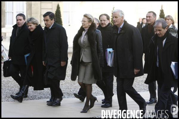 1er conseil des ministres de l annee 2009