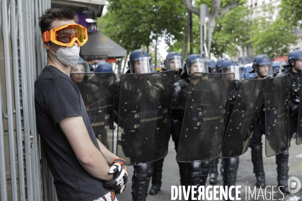 Manifestation contre le racisme et les violences policières à l appel du Comite Adama TRAOR¢