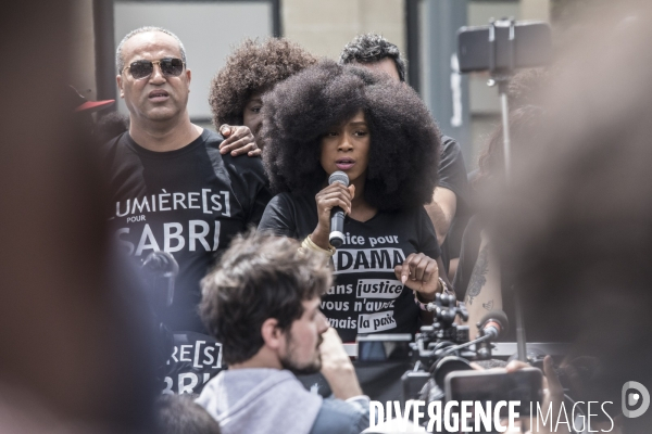 Manifestation contre le racisme et les violences policières