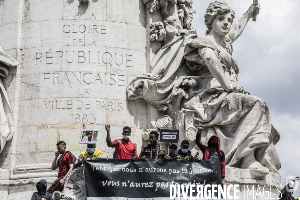 Manifestation contre le racisme et les violences policières