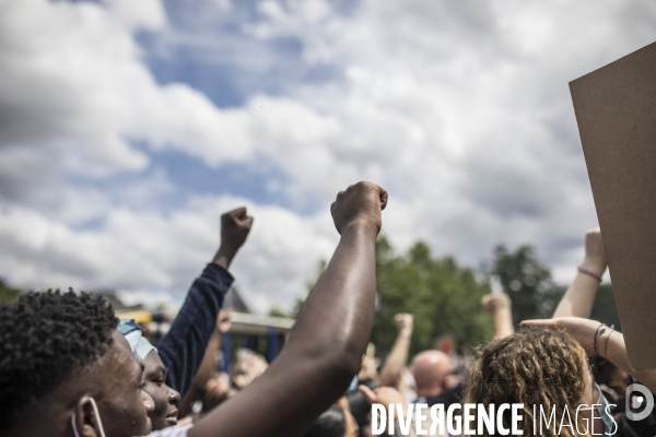 Manifestation contre le racisme et les violences policières