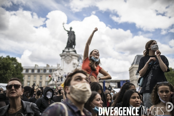 Manifestation contre le racisme et les violences policières