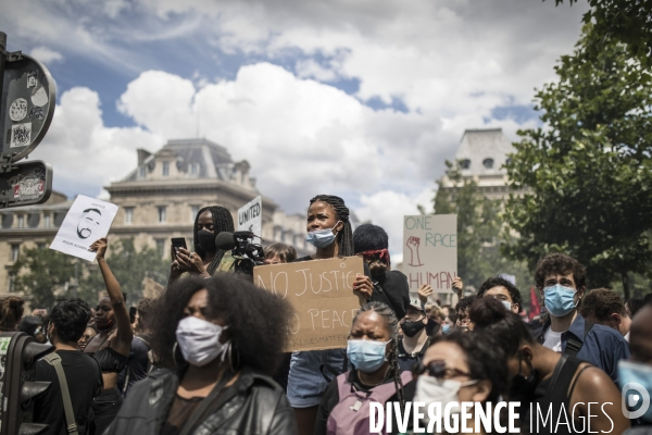 Manifestation contre le racisme et les violences policières