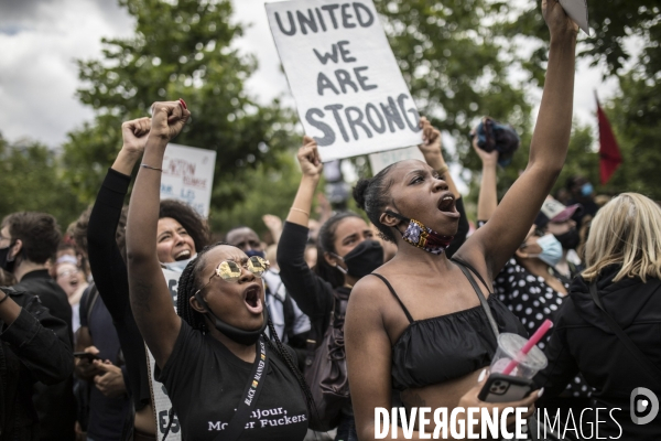 Manifestation contre le racisme et les violences policières