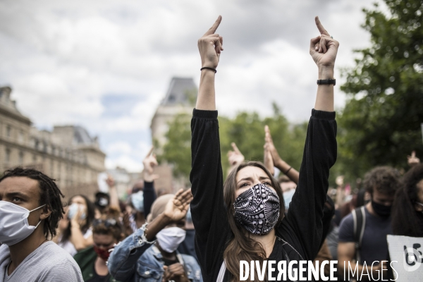 Manifestation contre le racisme et les violences policières