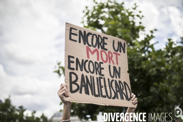 Manifestation contre le racisme et les violences policières