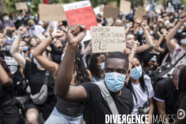 Manifestation contre le racisme et les violences policières