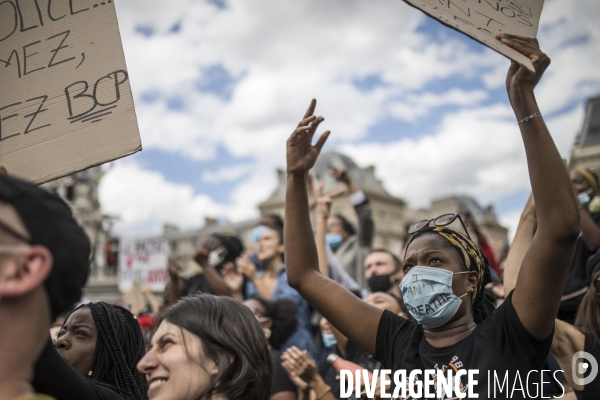 Manifestation contre le racisme et les violences policières