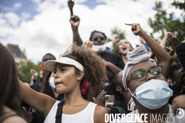 Manifestation contre le racisme et les violences policières