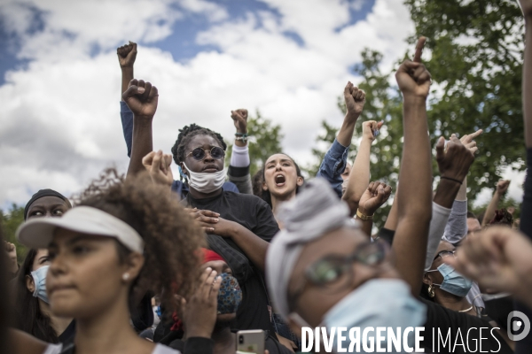 Manifestation contre le racisme et les violences policières