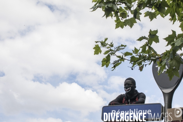 Manifestation contre le racisme et les violences policières