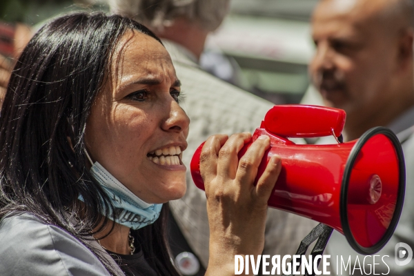 Mobilisation en défense du service public de la santé à Marseille