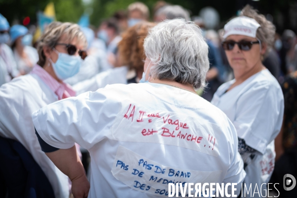 Manifestation des soignants