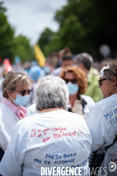 Manifestation des soignants