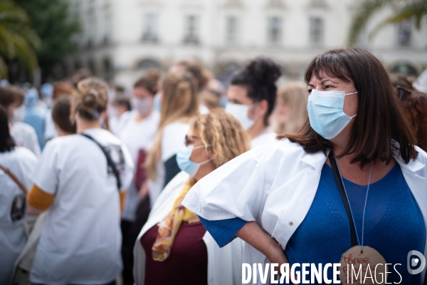 Manifestation des soignants