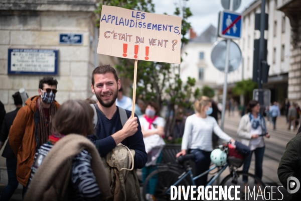 Manifestation des soignants