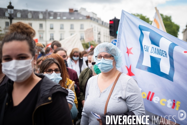 Manifestation des soignants