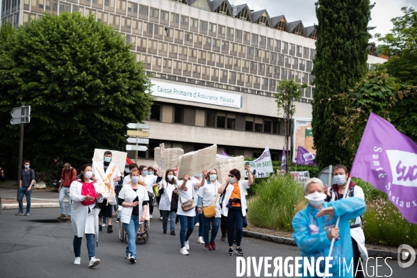 Manifestation des soignants