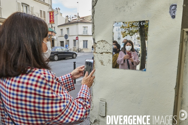 Municipales Paris 2020 Anne Hidalgo avec Carine Petit dans le 14 eme arrondissement