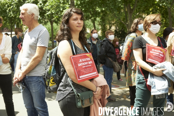 Manifestation des personnels hospitaliers à Paris