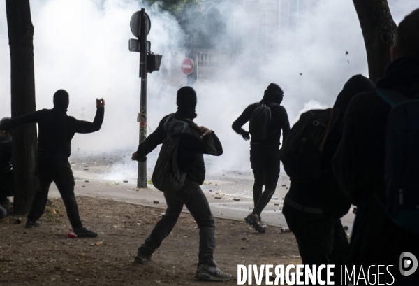 Manifestation des personnels de santé et débordements