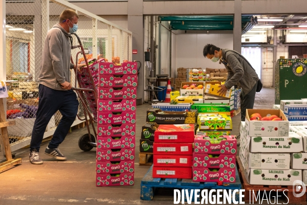 Marché de Rungis à l heure de la réouverture des restaurants.