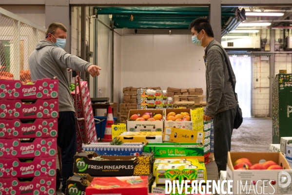 Marché de Rungis à l heure de la réouverture des restaurants.