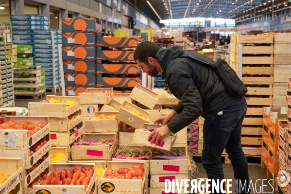 Marché de Rungis à l heure de la réouverture des restaurants.