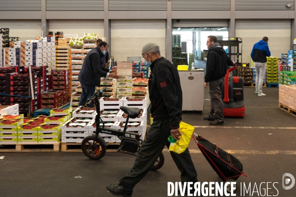 Marché de Rungis à l heure de la réouverture des restaurants.