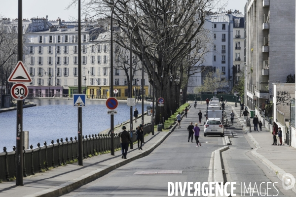 COVID-19, Paris Endormie J+8