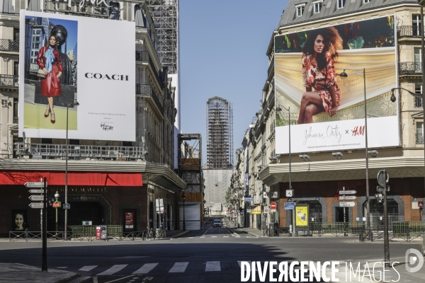 COVID-19, Paris Endormie J+8