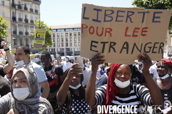 Manifestation sans papiers-journée mondiale des réfugiées