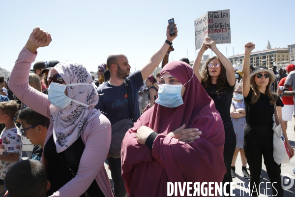 Manifestation sans papiers-journée mondiale des réfugiées