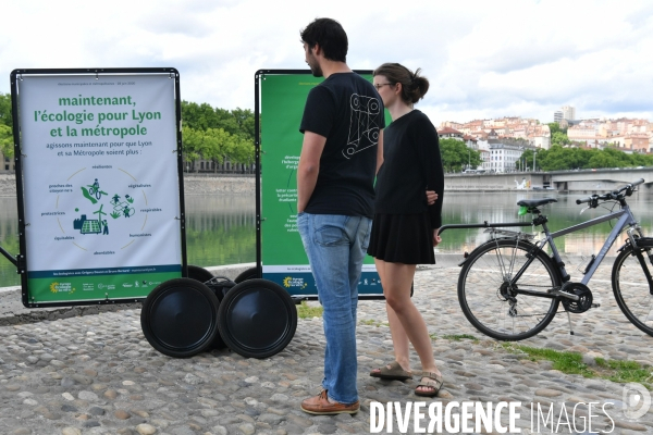 Campagne électorale EELV à Lyon