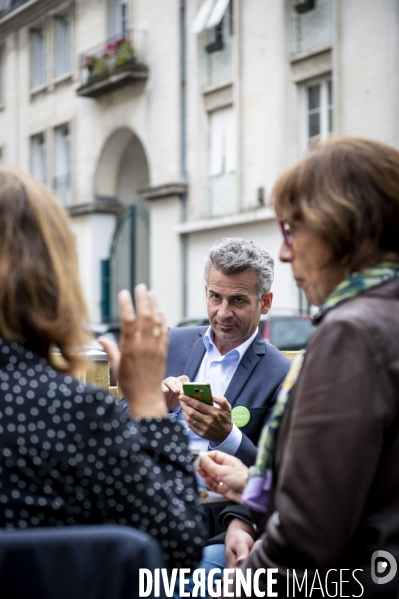 Emmanuel Denis, candidat écologiste à Tours